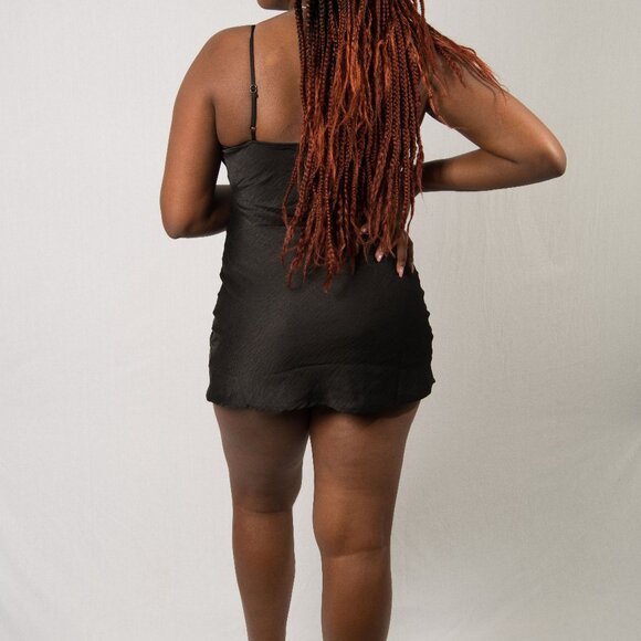 Satin dress Mini - Picture 4 of 4